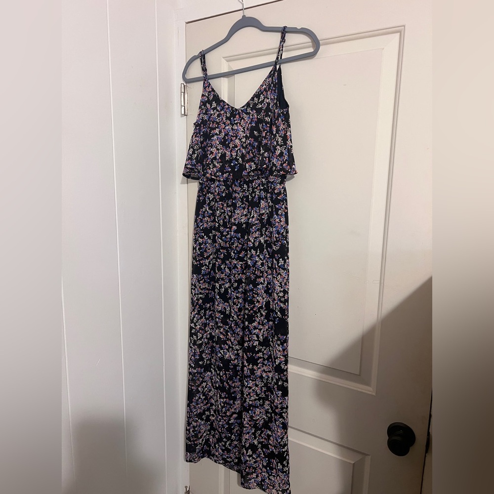 Express Floral Y2K Spring Summer Ditzy‎ Floral Tank Top Layered Dress Brunch
